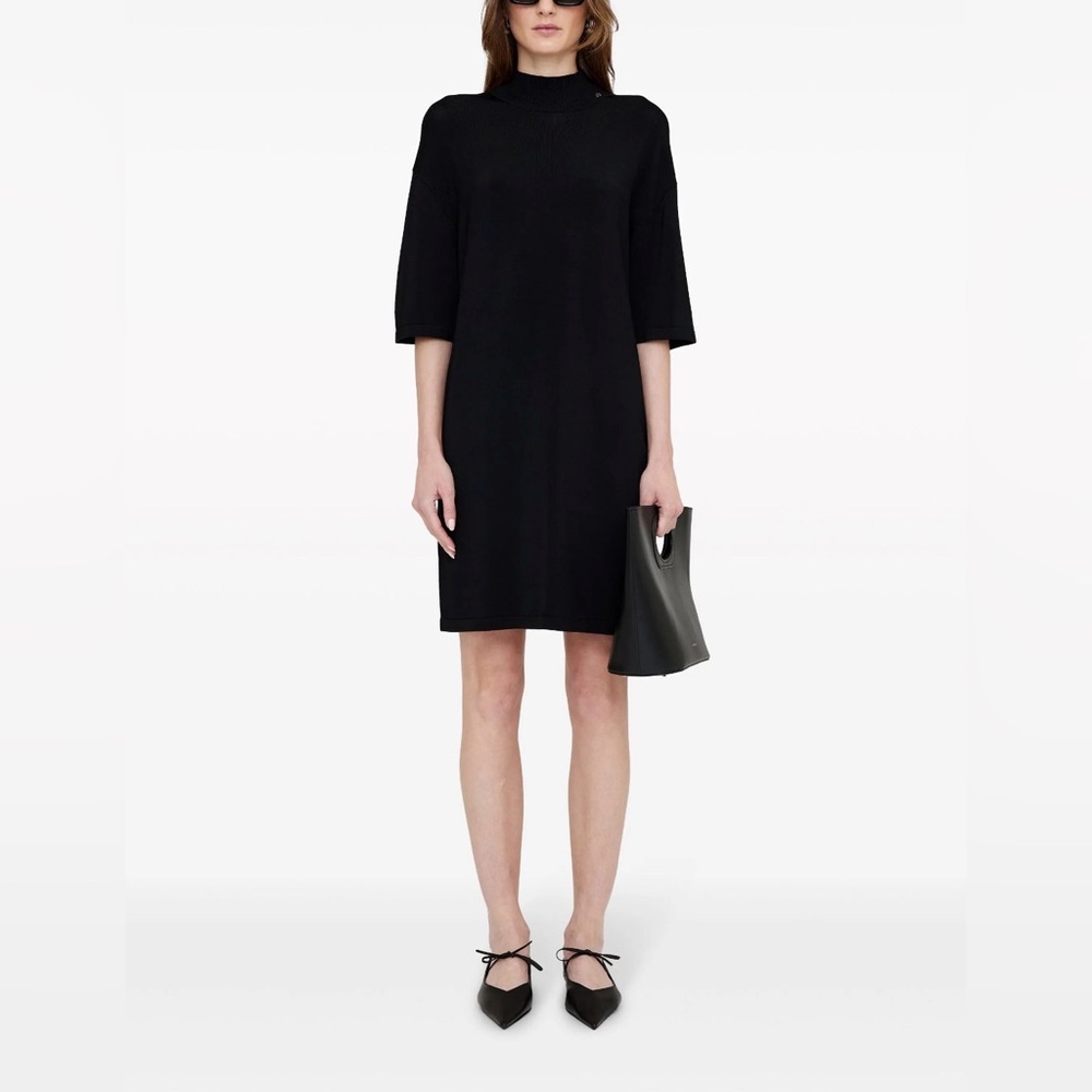 Anine Bing - Claudia Mini Dress - Black - Sz S